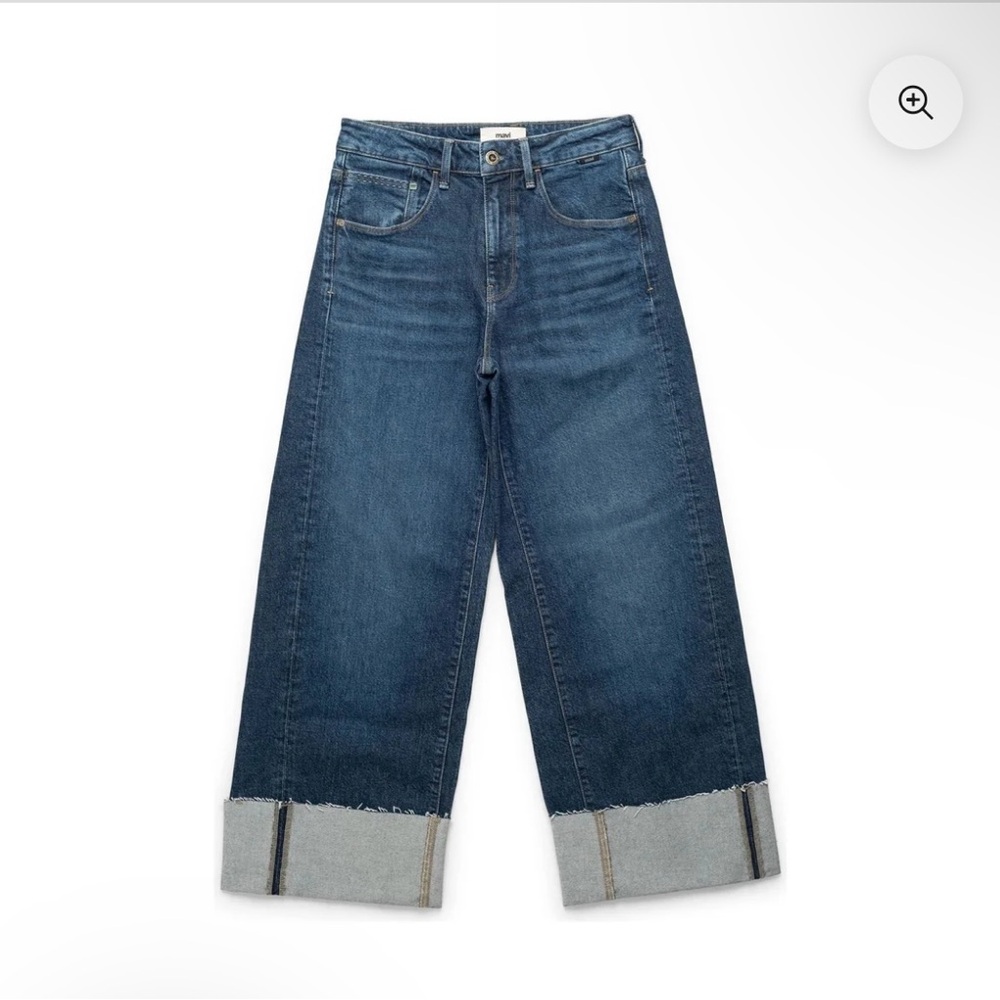 Mavi Wide-Leg Cathy Jeans